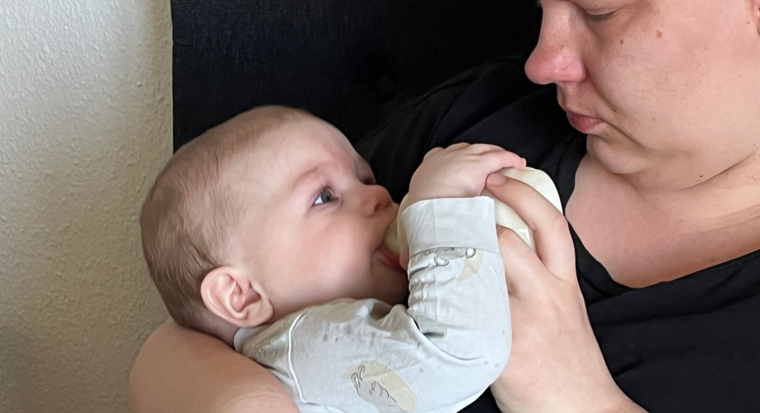 "Mælken var løbet til og kom meget hurtigt. Faktisk for hurtigt."