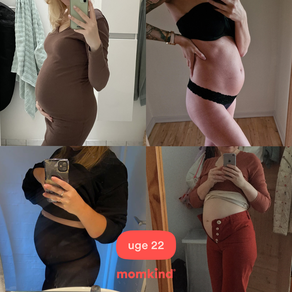 gravid uge 22 mavebilleder