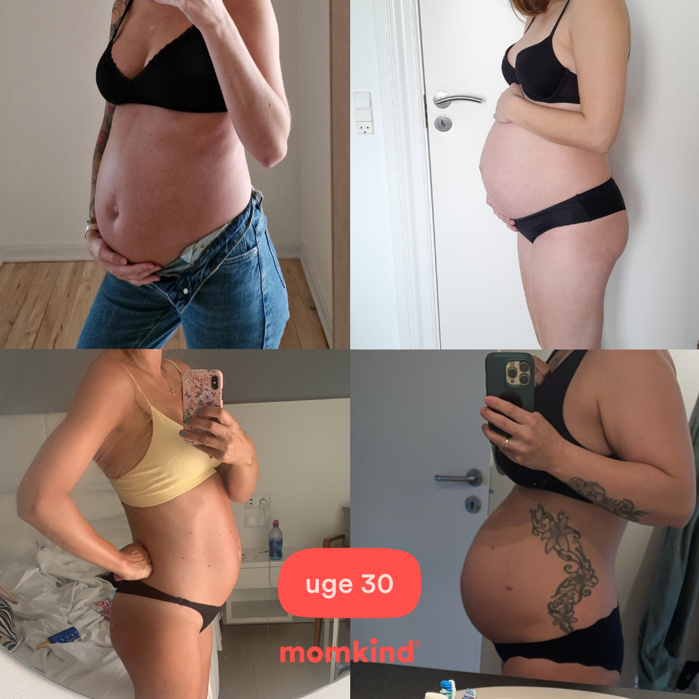 gravid uge 30 mavebilleder