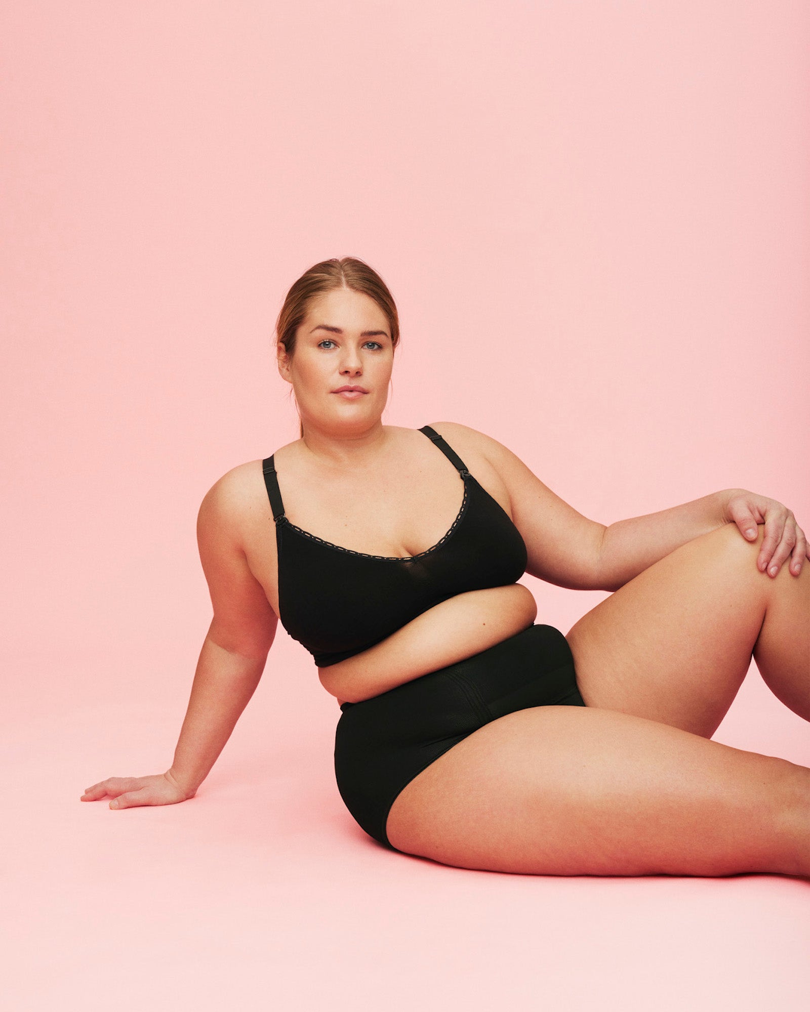 blød ammebh uden bøjle i sort fra momkind