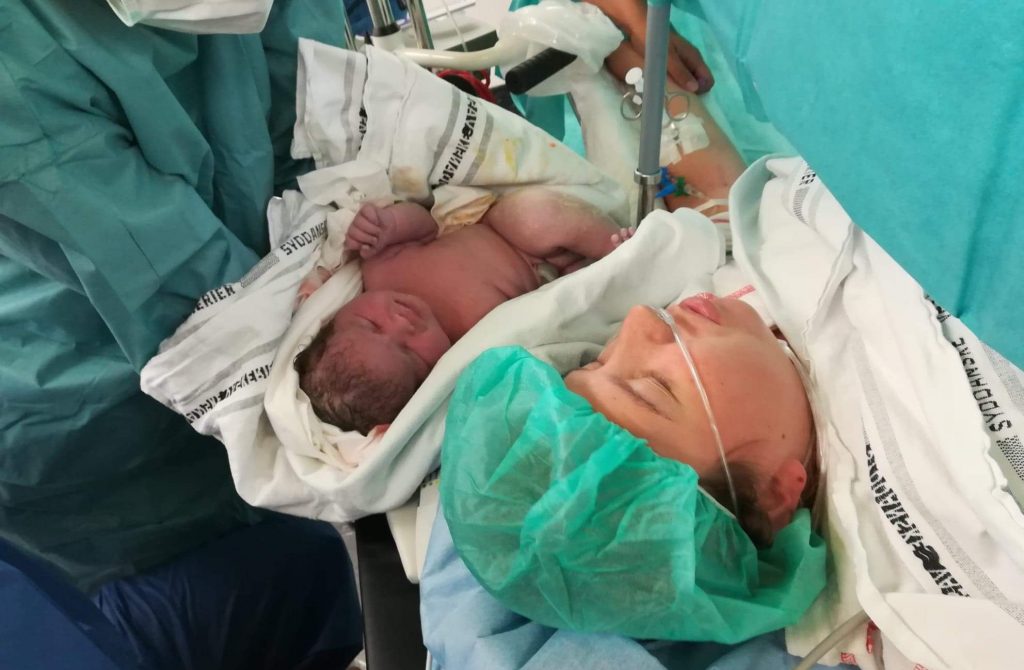 kejsersnit operation 