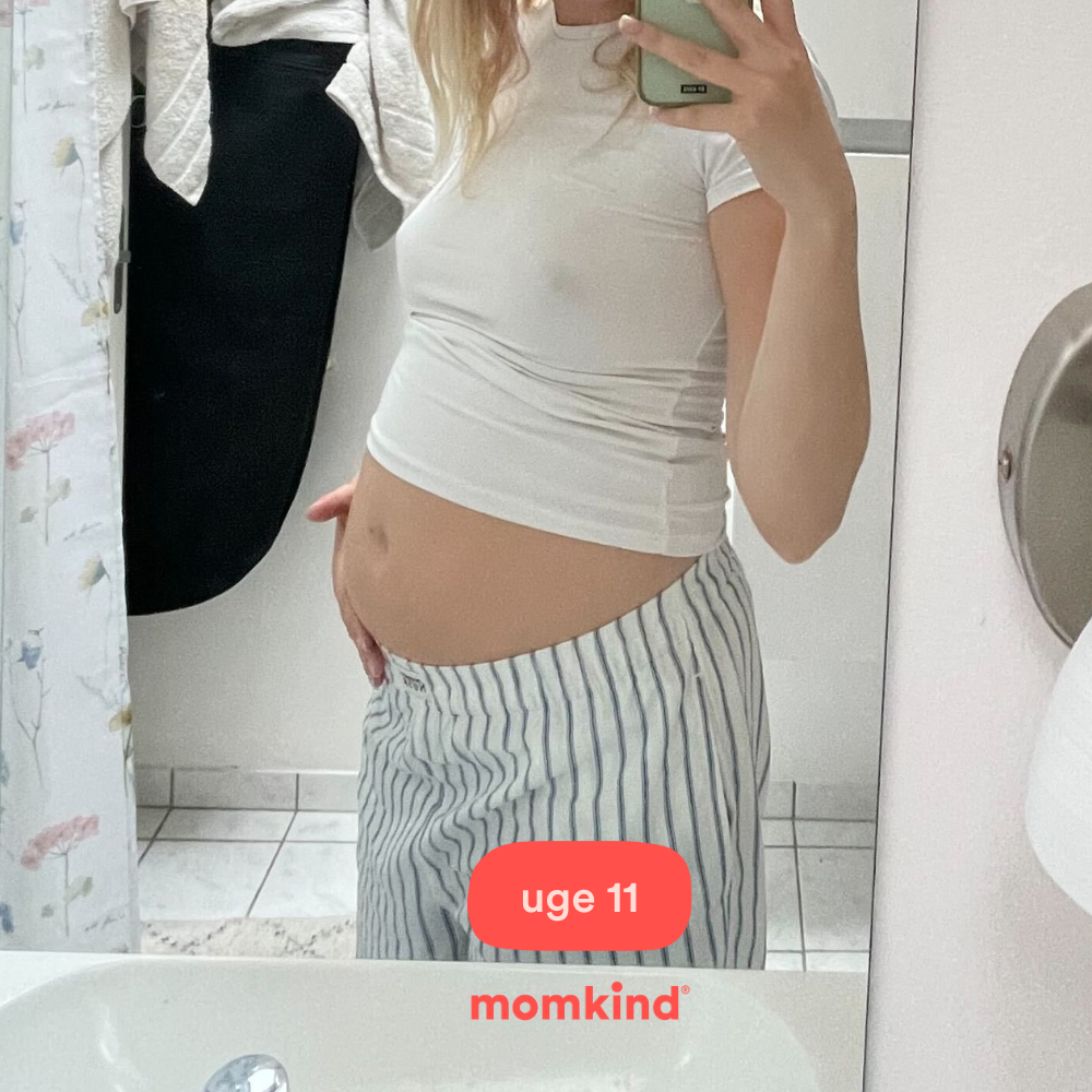 gravid uge 11 mavebilleder