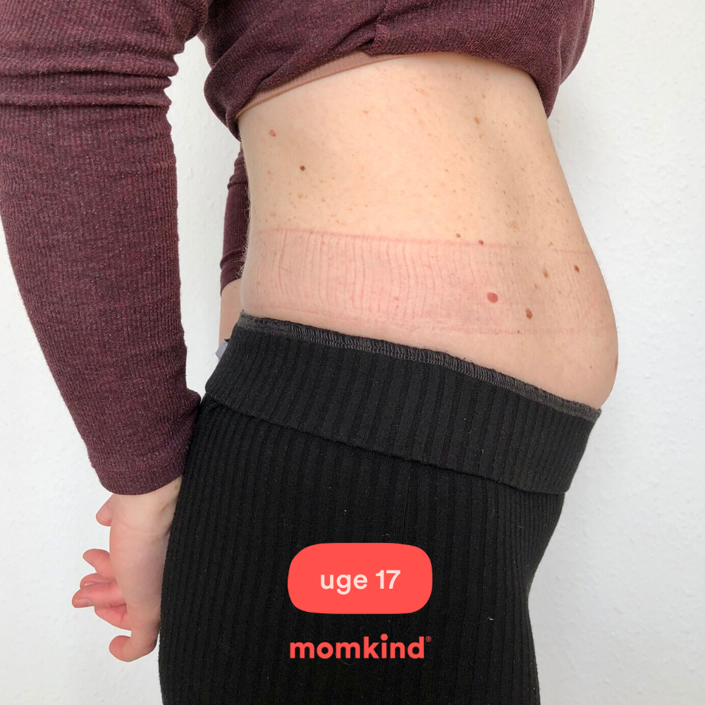 gravid uge 17 mavebilleder