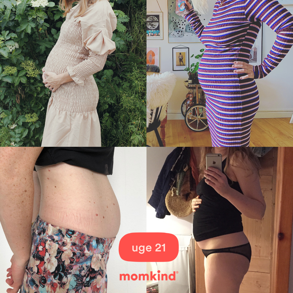 gravid uge 21 mavebilleder