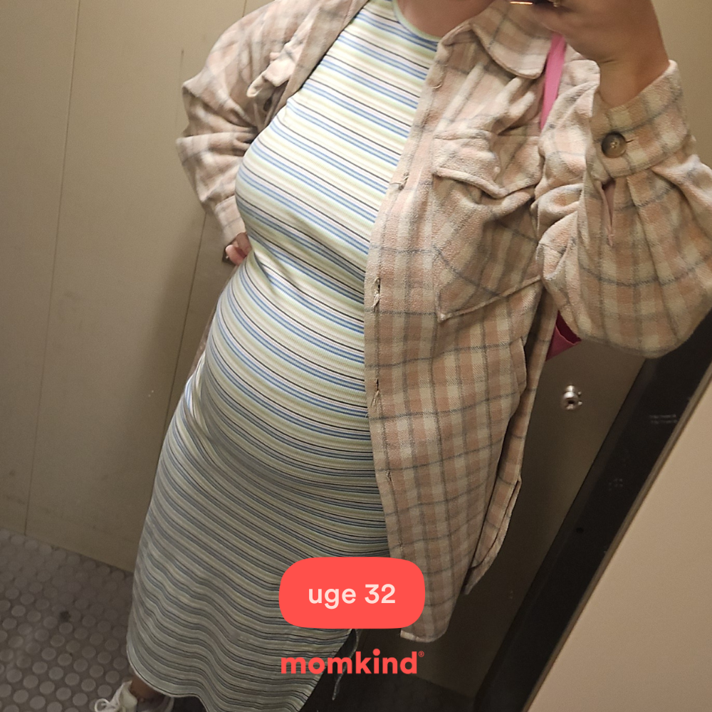 gravid uge 32 billeder