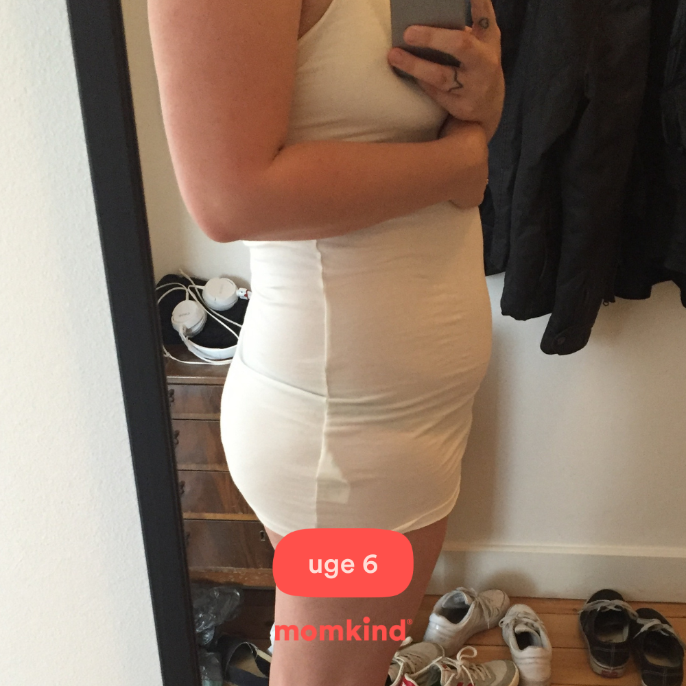 gravid uge 6 mavebilleder