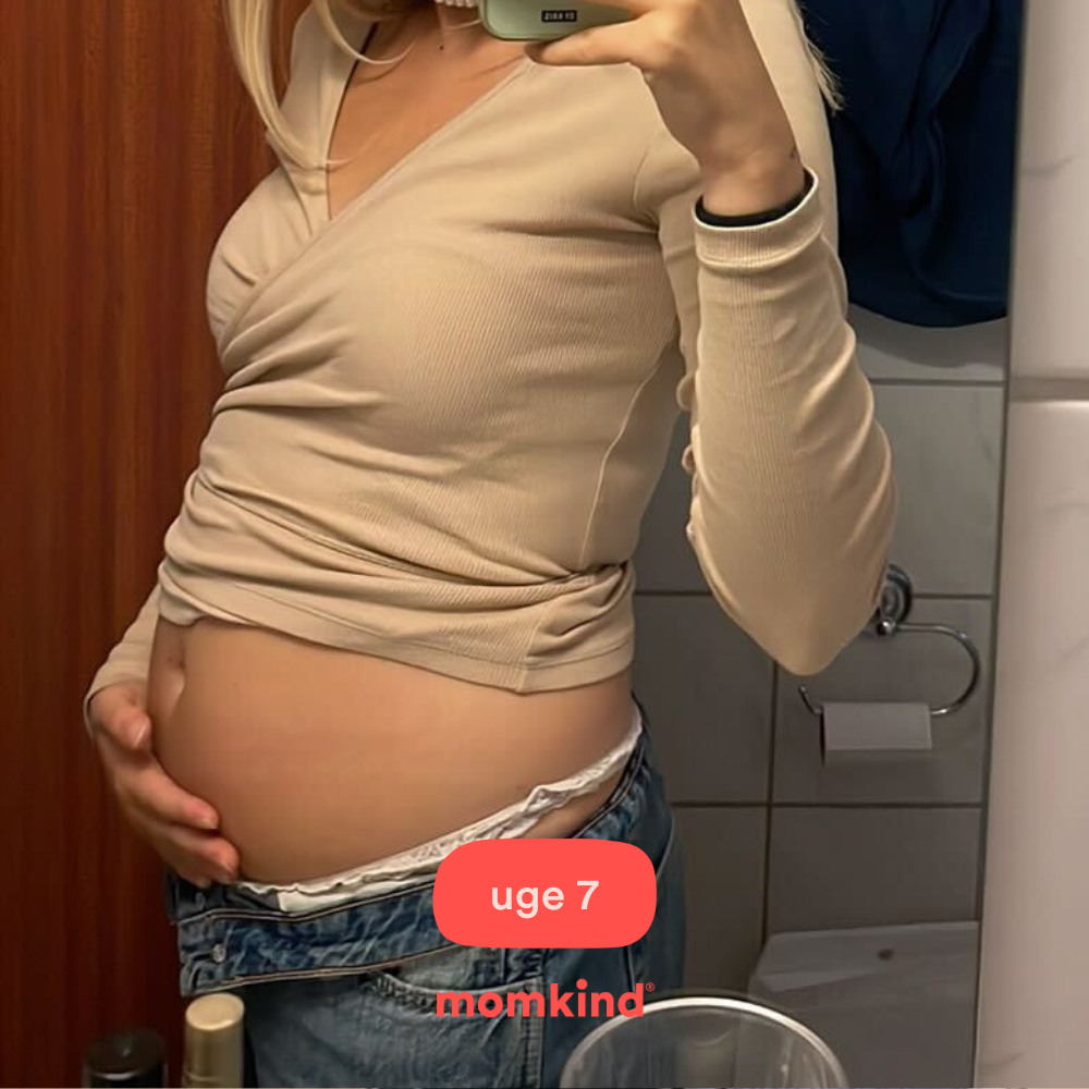 gravid uge 7 billeder