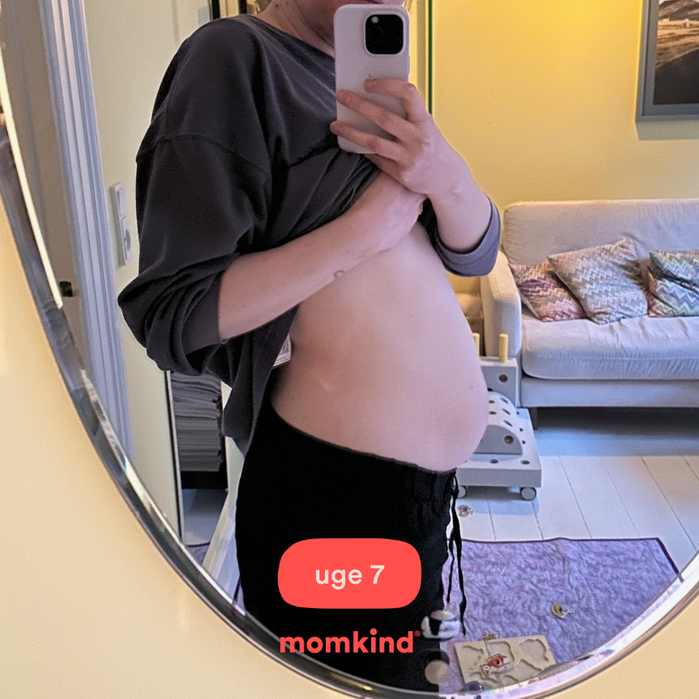 gravid uge 7 mavebilleder