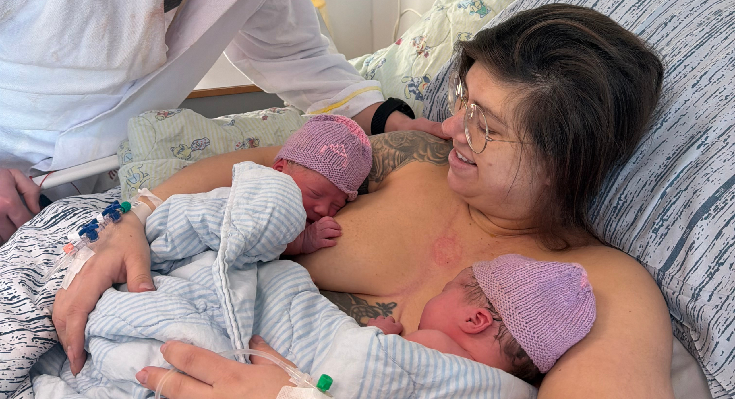 momstory kejsersnit med tvillinger sarah